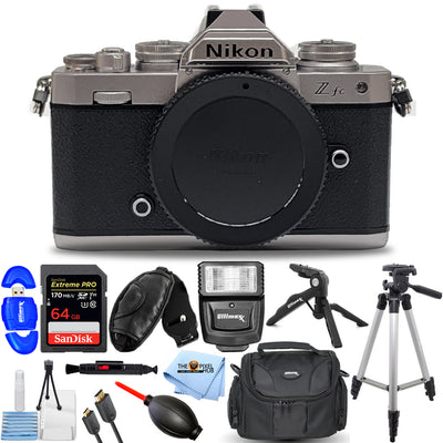 Nikon Zfc Appareil photo sans miroir 20,9 MP au format DX 1671 - Ensemble d'accessoires 12 pièces