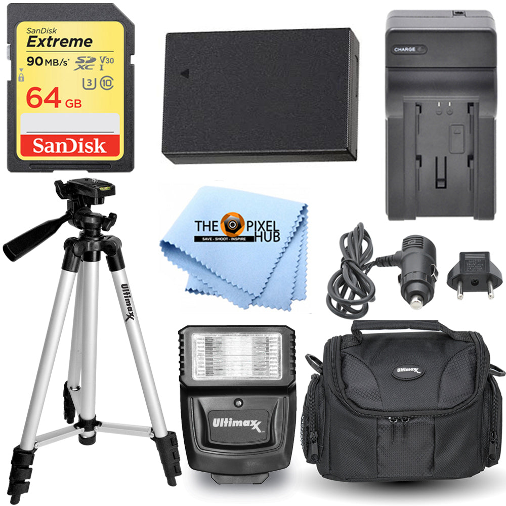 Kit d'accessoires MEGA pour Canon EOS RP SL2 SL3 T6s T6i T7i 77D 800D 760D 200D M5 M6