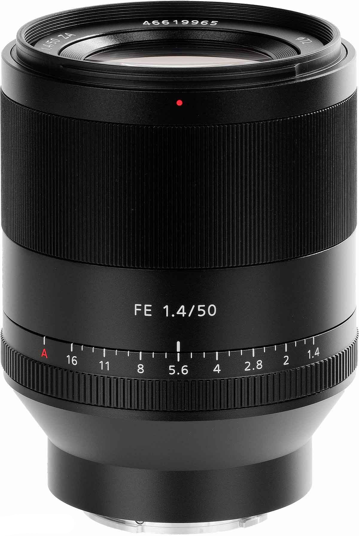 Objectif Sony Planar T* FE 50 mm f/1.4 ZA SEL50F14Z - Ensemble d'accessoires 7 pièces