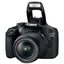 Canon EOS 2000D / Rebel T7 with 18-55mm IS II Lens + 32GB + Flash + UV Bundle