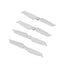 Ultimaxx Low Noise Propellers for Phantom 4 Quadcopter Drones (White)