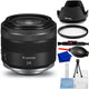 Canon RF 24mm f/1.8 Macro IS STM Lens 5668C002 - 7PC Accessory Bundle Canon