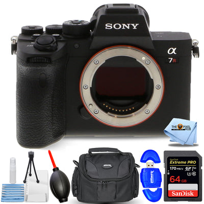 Sony Alpha a7R IV Appareil photo numérique sans miroir (boîtier) ILCE7RM4/B + étui 64 Go