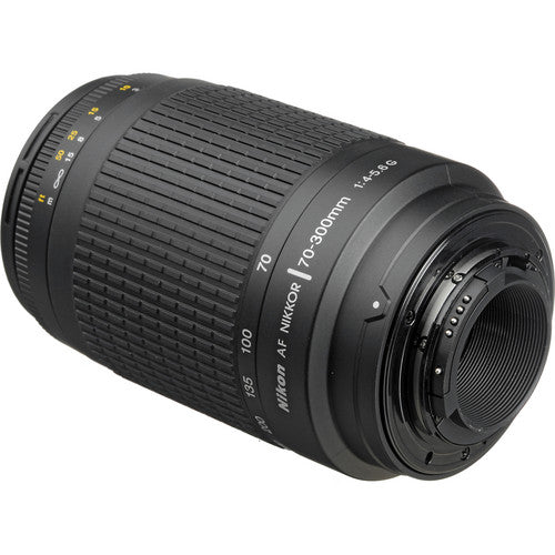 Objectif Nikon AF Zoom Nikkor 70-300 mm f/4-5.6G (noir) 1928 – Kit de filtres