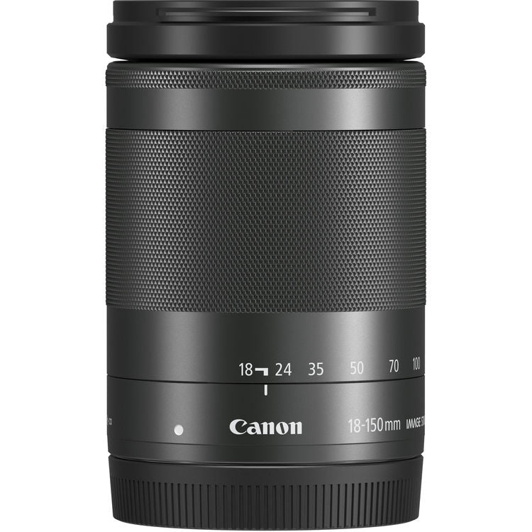 Objectif Canon EF-M 18-150 mm f/3.5-6.3 IS STM (graphite) - Lot d'accessoires 10 pièces