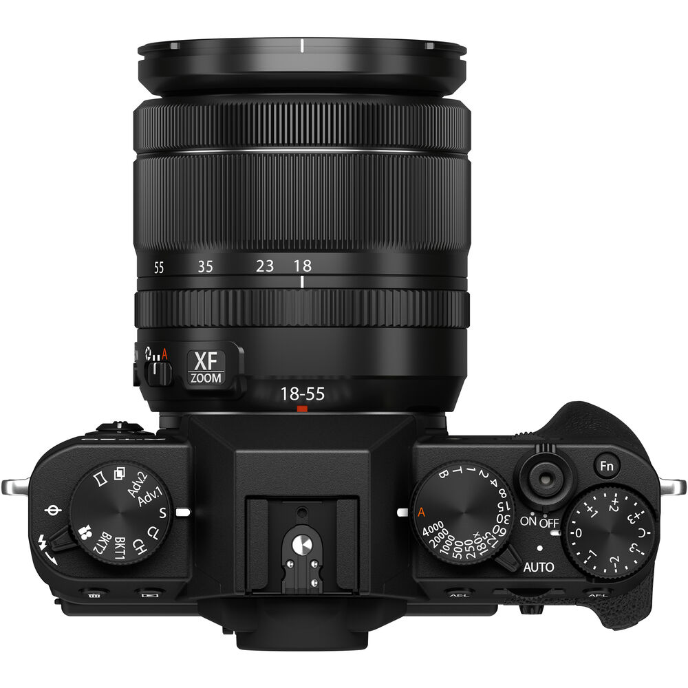 Appareil photo sans miroir FUJIFILM X-T30 II et objectif 18-55 mm noir - Kit d'accessoires 7 pièces