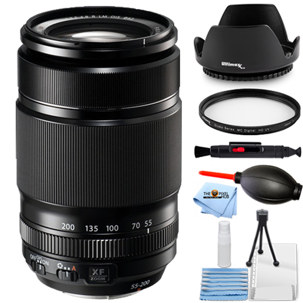 Objectif Fujifilm XF 55-200 mm f/3.5-4.8 R LM OIS 16384941 - Ensemble de filtres UV