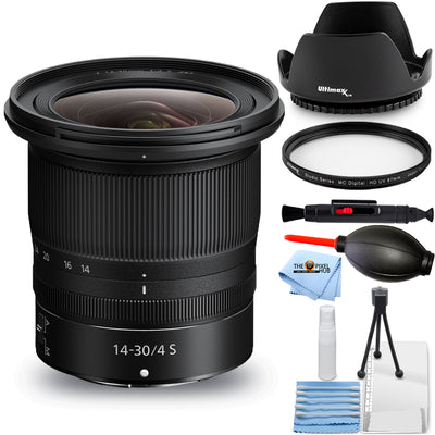 Nikon NIKKOR Z 14-30mm f/4 S Lens 20070 - Essential UV Filter Bundle