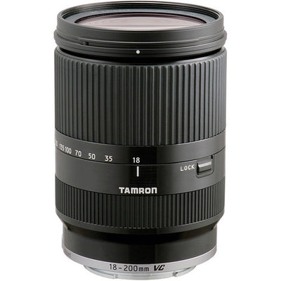 Objectif Tamron 18-200 mm F/3.5-6.3 Di III VC pour appareils photo Sony E Mount (noir) NOUVEAU