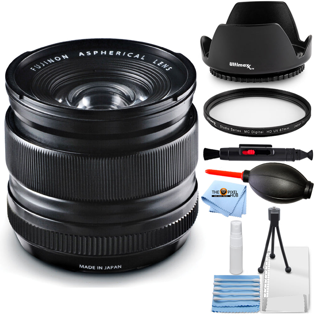 Objectif FUJIFILM XF 14 mm f/2.8 R 16276481 - Lot d'accessoires 7 pièces