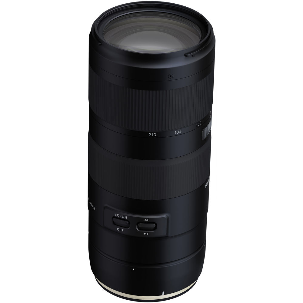 Objectif Tamron 70-210 mm f/4 Di VC USD pour Canon EF + kit de filtres + lot de capot tulipe