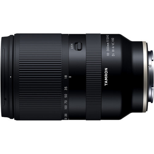 Objectif Tamron 18-300mm f/3.5-6.3 Di III-A VC VXD pour Sony E - Kit d'accessoires 15PC