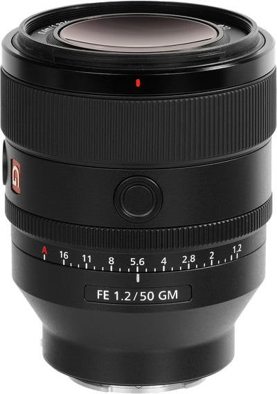 Objectif Sony FE 50 mm f/1.2 GM SEL50F12GM - Ensemble d'accessoires 7 pièces