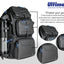 Professional Heavy Duty Deluxe Camera Backpack with Waterproof Rain Cover