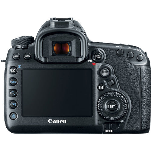 Appareil photo reflex numérique Canon EOS 5D Mark IV 4K (boîtier uniquement) 1483C002 + 64 Go + pack flash