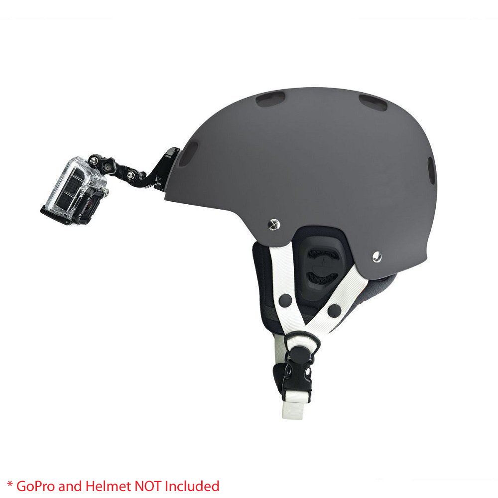 Support latéral de casque adhésif incurvé pour GoPro HERO9 8 7 6 5 4 3+ Kit de caméra de sport