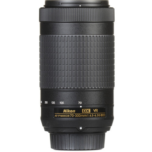 Nikon AF-P DX NIKKOR 70-300mm f/4.5-6.3G ED VR Objectif Boîte Blanche - Ensemble de Filtres