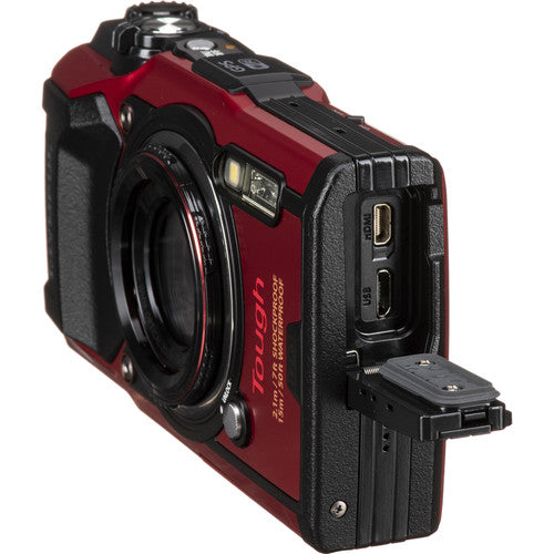 Olympus Tough TG-6 Digital Camera (Red) - V104210RU000