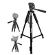 60" Inch Full Size Heavy Duty Universal Camera Video Tripod (Black) Ultimaxx