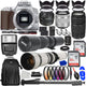 Canon EOS 250D/Rebel SL3 DSLR Camera (Silver, Body Only) - 30PC Accessory Bundle Canon