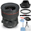 Canon TS-E 24 mm f/3,5L II Objectif inclinable 3552B002 - Ensemble d'accessoires 7 pièces