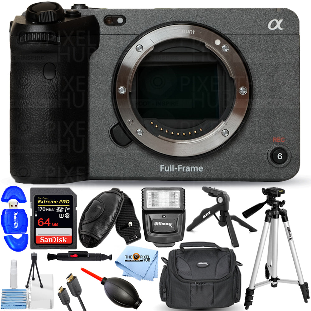 Caméra de cinéma plein format Sony FX3 ILME-FX3 - Ensemble d'accessoires 12 pièces