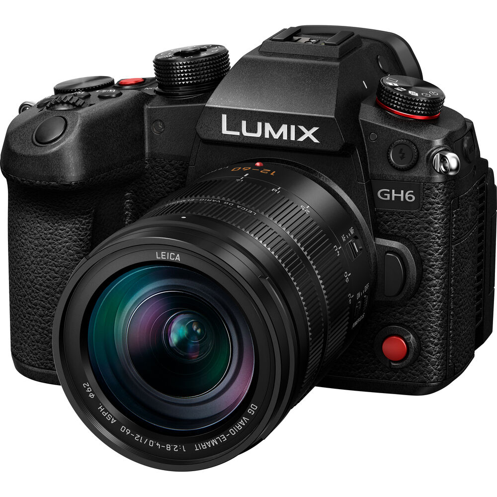 Panasonic Lumix GH6 avec objectif 12-60 mm f/2.8-4 - DC-GH6LK