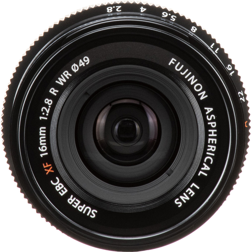 Objectif FUJIFILM XF 16 mm f/2.8 R WR (noir) - 16611655