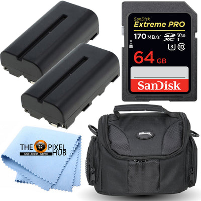 NP-F330 NP-F550 NP-F570 BC-VM50 accessoire EXT BATT Bundle pour Blackmagic Sony