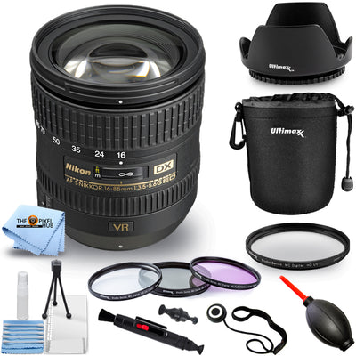 Nikon AF-S DX NIKKOR 16-85mm f/3.5-5.6G ED VR Objectif 2178 - Kit de filtres