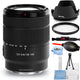Sony E 18-135mm f/3.5-5.6 OSS Lens SEL18135 (White Box) - 7PC Accessory Bundle Sony