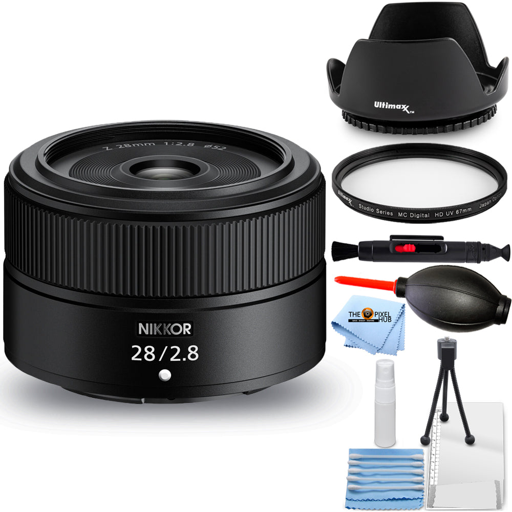 Objectif Nikon NIKKOR Z 28 mm f/2.8 20101 - Ensemble d'accessoires 7 pièces