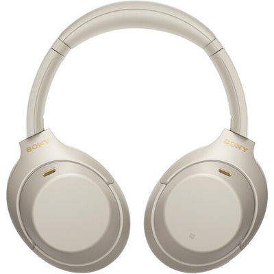 Sony WH-1000XM4 Wireless Noise-Canceling Over-Ear Headphones (Silver)