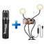 Micro Bluetooth Lavalier sans fil Ultimaxx pour iPhone Android + Kit Vlog avec anneau LED