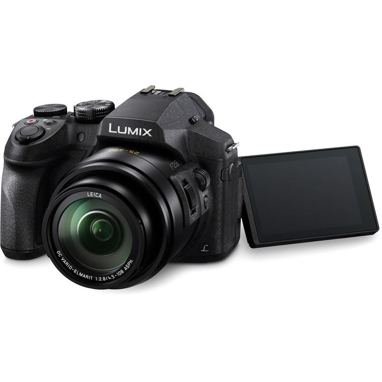 Panasonic Lumix DMC-FZ300 Appareil photo numérique Mega 128 Go avec trépieds flash