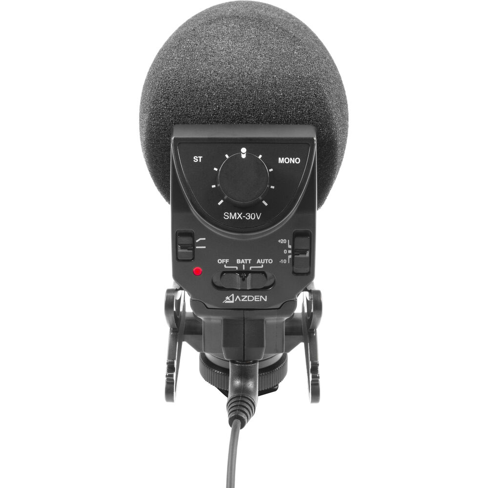 Azden SMX-30V Microphone vidéo mixable stéréo/mono - SMX-30V