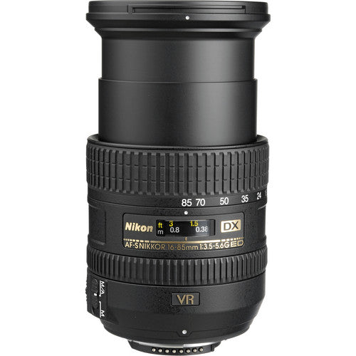 Nikon AF-S DX NIKKOR 16-85mm f/3.5-5.6G ED VR Lens - 2178