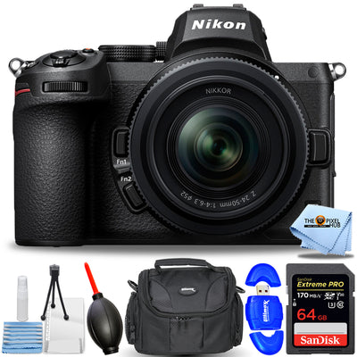 Appareil photo numérique sans miroir Nikon Z 5 avec objectif 24-50 mm 1642 + pack 64 Go