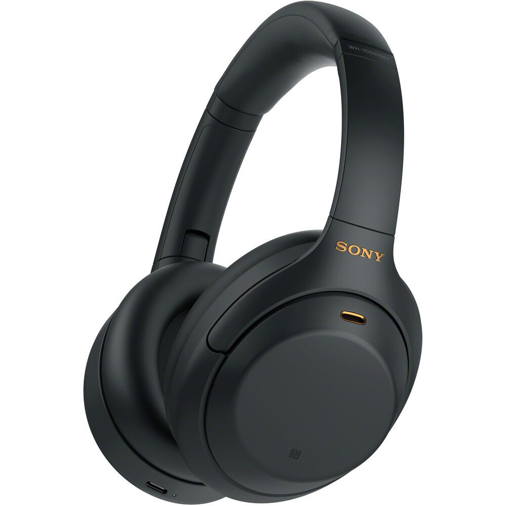 Sony WH-1000XM4 Casque supra-auriculaire sans fil à réduction de bruit (noir)