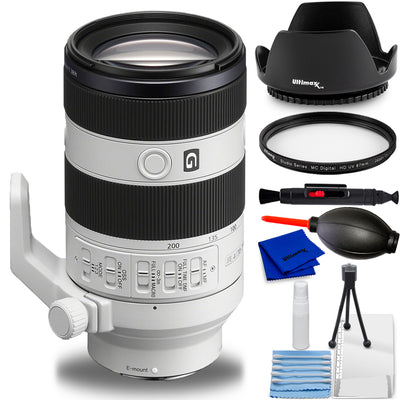 Objectif Sony FE 70-200 mm f/4 Macro G OSS II (Sony E) SEL70200G2 - Kit d'accessoires 7 pièces