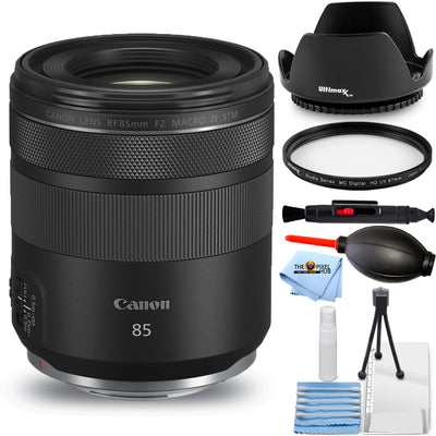 Objectif Canon RF 85 mm f/2 Macro IS STM 4234C002 - Ensemble de filtres UV essentiels