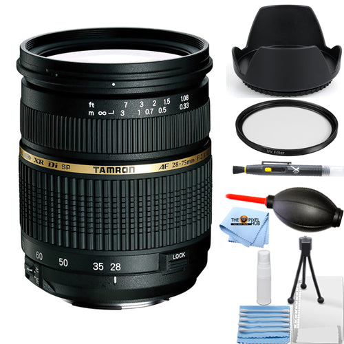 Tamron AF 28-75mm f/2.8 XR Di LD Objectif autofocus asphérique (IF) pour Canon Bundle