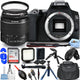 Canon EOS 250D / Rebel SL3 with 18-55mm III Lens + 64GB + LED Light Kit Bundle Canon