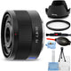 Sony Sonnar T FE 35mm f/2.8 ZA Lens SEL35F28Z - Essential UV Filter Bundle Sony