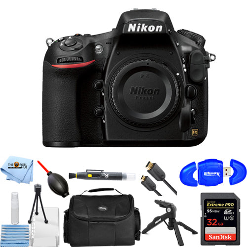 Nikon D810 Appareil photo reflex numérique 36,3 MP (boîtier uniquement) 1542 – 10 accessoires