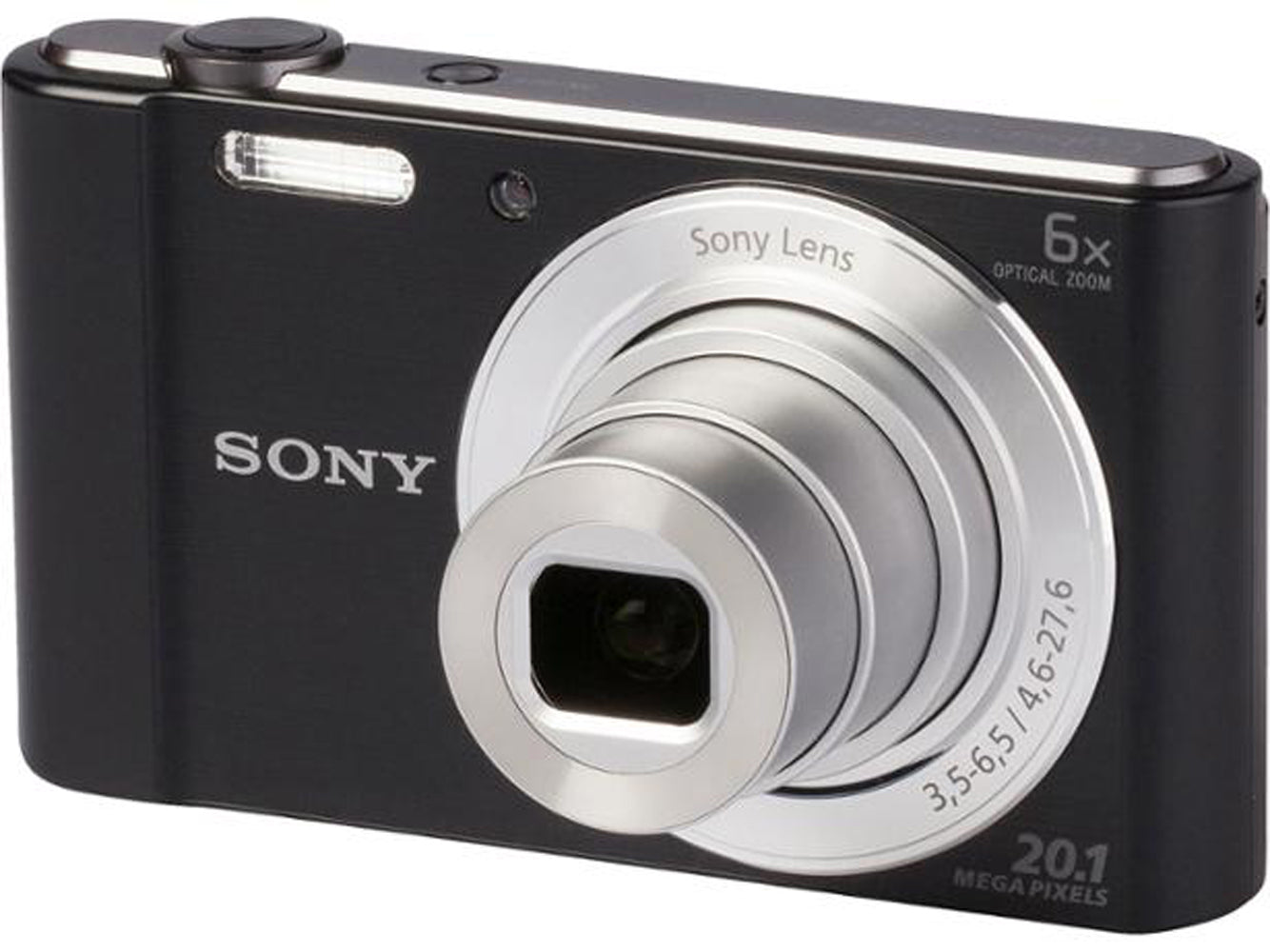 Sony Cyber-shot DSC-W810 Digital Camera (Black) - 10PC Accessory Bundle