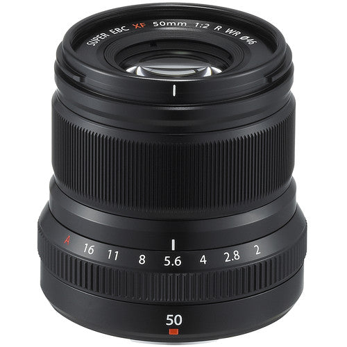 FUJIFILM XF 50mm f/2 R WR Lens (Black) - 16536611