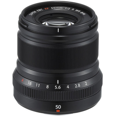 Objectif FUJIFILM XF 50 mm f/2 R WR (noir) - 16536611