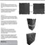 Ready Covers EZ Vented Radiator Protective Heating Connect Cover (30, Charcoal)