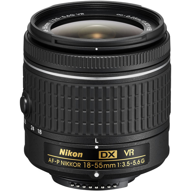 Objectif Nikon AF-P DX NIKKOR 18-55 mm f/3.5-5.6G VR - Neuf dans une boîte blanche